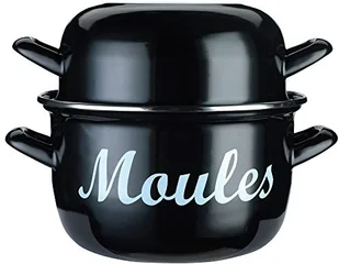 Kitchen Craft World of aromatów garnek do małży, emaliowanej stali nierdzewnej, 24 cm KCMPLRG - Garnki Kitchen Craft World of aromatów garnek do małży, emaliowanej stali nierdzewnej, 24 cm KCMPLRG - Garnki - miniaturka - grafika 1