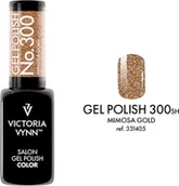 Lakiery hybrydowe - Victoria Vynn Victoria Vynn Salon Gel Polish COLOR kolor: No 300 Mimosa Gold 331405 - miniaturka - grafika 1