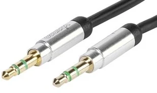 Vivanco Kabel Jack 3.5 mm wtyk - 3.5 mm wtyk 0.3 m 31038 - Kable - miniaturka - grafika 3