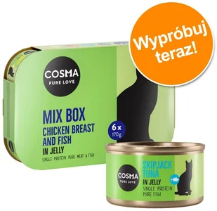 Cosma Pakiet Original, 12 x 400 g - Pakiet mieszany II - Mokra karma dla kotów - miniaturka - grafika 2