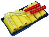 Inne urządzenia budowlane - Beast Wałek malarski 100mm 10 szt+ 2x rączka + kuweta 1469) 1744 - miniaturka - grafika 1