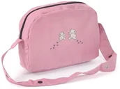 Akcesoria dla lalek - Bayer Chic torba do wózka 85336 różowy beżowy - miniaturka - grafika 1