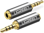 Adaptery i przejściówki - UGREEN Adapter / przejściówka UGREEN 20501 z 2,5 mm micro jack na 3,5 mm mini jack (szary) UGR439GRY - miniaturka - grafika 1