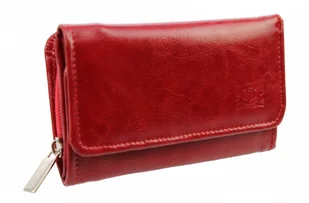 CRIS-POL (PL) Wygodny Portfel Damski Skórzany CRIS-POL(PL) Skóra Licowa 14 cm Kieszeń Na Zewnątrz Na Suwak - Portfele - miniaturka - grafika 11