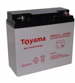 Baterie do zasilaczy awaryjnych UPS - Akumulator żelowy Toyama 12V 18Ah NPG18-12 M5 - miniaturka - grafika 1