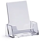 Akcesoria do reklamy - Stojak na wizytówki plexi odlewany pion VBC56 - miniaturka - grafika 1