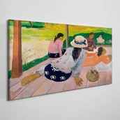 Obrazy i zdjęcia - PL Coloray Obraz Canvas Siesta Tahiti Paul Gauguin 100x50cm - miniaturka - grafika 1
