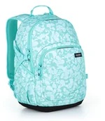 Plecaki szkolne i tornistry - Topgal Lekki turkusowy plecak YOKO 22030 - - miniaturka - grafika 1