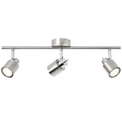 Lampy sufitowe - Brilliant Oświetlenie ANDRES Lampa Sufitowa Nikiel matowy, Chrom, 3-punktowe 74516/77 - miniaturka - grafika 1