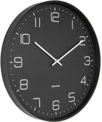 Zegary - Karlsson Zegar ścienny Lofty matt black by KA5751BK - miniaturka - grafika 1