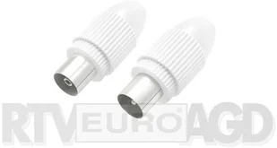 Hama Wtyk antenowy + gniazdo antenowe 205212 > PIĄTY PRODUKT 99% - Złącza, przejściówki, adaptery - miniaturka - grafika 3