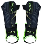 Ochraniacze - Mitre mitre Delta Fussball-ochraniacze piszczeli ze zdejmowanym ochrona kostek, czarny, m S80004BGY-MD - miniaturka - grafika 1