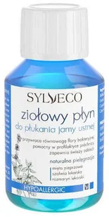 Sylveco Ziołowy Płyn do Płukania Jamy Ustnej - Wersja Mini 100ml SYL-0701 - Płyny do płukania jamy ustnej - miniaturka - grafika 3
