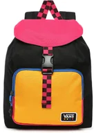 Plecaki - Vans plecak damski GLOW STAX BACKPACK Black - miniaturka - grafika 1