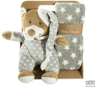 Eurofirany Euro Firany Koc 100 x 75 Dziecięcy Toy5 Niebieski 1222236 - Koce - miniaturka - grafika 9