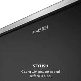 FENIKS Klarstein Klarstein Trash Gordon, otwierany pedałem, 30 l / 2 x 15 l, bezgłośny, polipropylen, stal szlachetna, czarny KG11-Trashbin30 BL - Kosze na śmieci - miniaturka - grafika 4