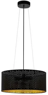 Eglo Varillas 98313 lampa wisząca zwis oprawa 3x40W E27 czarna/złota Varillas 98313 lampa wisząca zwis oprawa 3x40W E27 czarna/złota - Lampy sufitowe - miniaturka - grafika 2