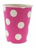 GoDan Kubeczki papierowe 270 ml, "Groszki", różowe, 6 szt PF-KGRO - Naczynia i sztućce jednorazowe - miniaturka - grafika 2