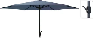 Koopman ProGarden Parasol Monica, 270 cm, ciemnoniebieski - Parasole ogrodowe - miniaturka - grafika 2