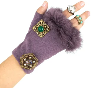 Art of Polo Mitenki Bella - Rękawiczki - miniaturka - grafika 3