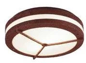 Trio Murray 676160224 plafon zewnętrzny lampa sufitowa IP54 2x12W E27 rdzawy - Lampy ogrodowe - miniaturka - grafika 2