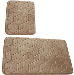 Euromat Dywaniki Łazienkowe Sumba Beżowy 31 - Dwuczęściowy 13546 - Dywaniki łazienkowe Euromat Dywaniki Łazienkowe Sumba Beżowy 31 - Dwuczęściowy 13546 - Dywaniki łazienkowe - miniaturka - grafika 1