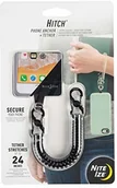 Etui i futerały do telefonów - Nite Ize Haczyk kotwica do telefonu Zawiązywka - Czarny Wiązka/Czarny MicroLock HPAT-01-R7 - miniaturka - grafika 1