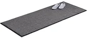 Wycieraczki - Relaxdays wycieraczka, szara, duża, cienka, różne wymiary, czarno-szara, czarny i szary, 80x200cm 10021902_761 - miniaturka - grafika 1