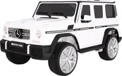 Pojazdy elektryczne dla dzieci - NoName Pojazd Mercedes G65 2.4G Lakierowany Biały PA.G65.EXL.BIA - miniaturka - grafika 1