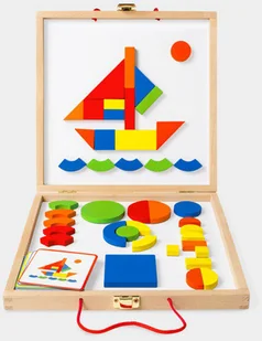 Djeco układanka magnetyczna Geoform - Układanki dla dzieci - miniaturka - grafika 3