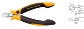 Kombinerki i obcęgi - Wiha Szczypce boczne Wiha 26826 115 mm DIN ISO 9654 64 HRC stal węglowa Professional ESD Z 43 1 04 - miniaturka - grafika 1