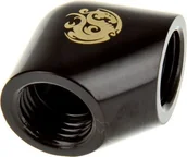 Chłodzenie wodne - Bitspower Adapter 90 Stopni 2x G1/4 Cala - czarny matowy (BP-MB90DIG14) - miniaturka - grafika 1