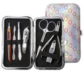 Donegal Donegal KOMPLET do manicure 2427) 7-elementowy - Chusteczki higieniczne - miniaturka - grafika 2