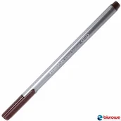 Cienkopisy - Staedtler Cienkopis TRIPLUS FINELINER brązowy STEADLER 334-76 Ci 300 - miniaturka - grafika 1