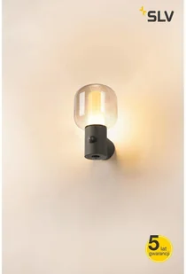 Spotline SLV OVALISK WL Sensor zewnętrzna oprawa ścienna LED kolor antracytowy przełącznik CCT 3000/4000 K 1004679 - Lampy ogrodowe - miniaturka - grafika 12