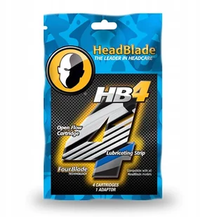 Headblade HB4 Męski zestaw poczwórne ostrza 4 szt. - Maszynki do golenia i wkłady - miniaturka - grafika 2