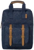 Plecaki szkolne i tornistry - FRESK Fresk Plecak Złote kropki Indigo FB800-22 - miniaturka - grafika 1