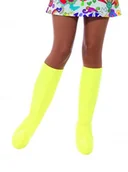 Dodatki do strojów karnawałowych - Smiffys Nakładki na buty gogo żółte 48045 - miniaturka - grafika 1