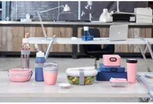 Mepal Mepal Sport Różowy 0,5 L Bidon Plastikowy W96h - Shakery i bidony sportowe - miniaturka - grafika 6