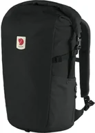 Plecaki - Fjällräven Fjällräven Ulvö 30 Rolltop Backpack, czarny  2022 Plecaki turystyczne 23312-550-O - miniaturka - grafika 1