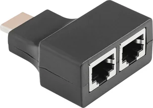 Cabletech Przedłużacz extender ZLA0798 HDMI 2x RJ45 max 30m - Kable komputerowe i do monitorów - miniaturka - grafika 3