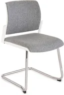 Fotele i krzesła biurowe - Grospol Krzesło Set V White 4128 - miniaturka - grafika 1