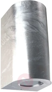 Nordlux Kinkiet zewnętrzny Canto Maxi 2 49721031 ocynkowana oprawa ścienna w nowoczesnym stylu 49721031 - Lampy ogrodowe - miniaturka - grafika 2