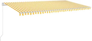 VidaXL Lumarko Automatycznie zwijana markiza, LED i czujnik wiatru, 600x350 cm 3069052 VidaXL - Markizy - miniaturka - grafika 11