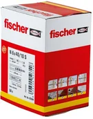 Kołki - Fischer Kołki SM N 6 x 40 mm 50 szt. 50354 - miniaturka - grafika 1