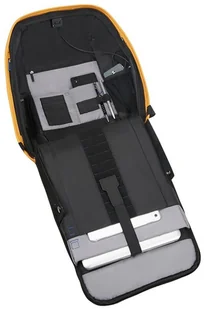 Samsonite Antykradzieżowy plecak na laptopa Securipak M - sunset yellow 128822-1843 - Torby na laptopy - miniaturka - grafika 15