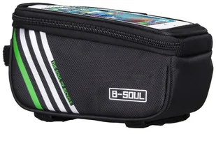 B-Soul Sakwa B-Soul na ramę czarna 133582 - Sakwy rowerowe - miniaturka - grafika 2