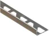 Listwy i profile - Cezar STANDERS Profil do glaury zewnetrzny narożny Stal nierdzewna 12 mm / 2.5 m Srebrny - miniaturka - grafika 1