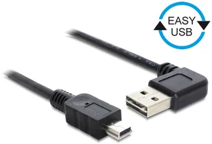 Delock EASY-USB-KAB.2.0 A (gewink. RE/LI)-> miniUSB 5pin 0.5 m 85175 - Kable USB - miniaturka - grafika 2