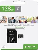 Karty pamięci - PNY MicroSDXC 128GB SDU12810PPLX-EF SDU12810PPLX-EF - miniaturka - grafika 1
